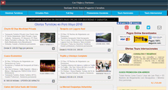 Desktop Screenshot of casviajesyturismo.com